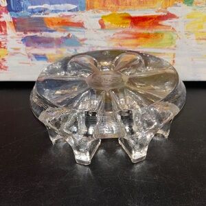 Elegant Clear Glass Trivet